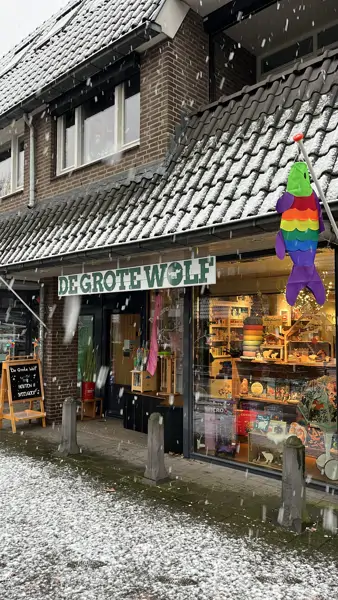De Grote Wolf - Houten Speelgoed