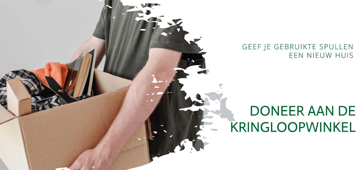 Doneer je gebruikte spullen aan een kringloopwinkel